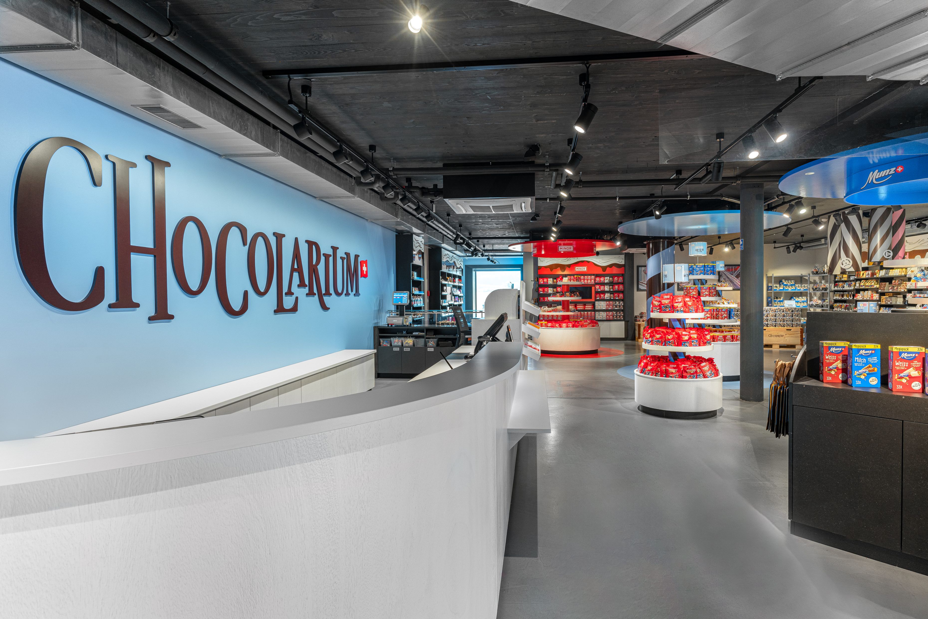 Chocolarium - die Glücksfabrik von Munz und Minor, Toggenburgerstrasse 41 in Flawil