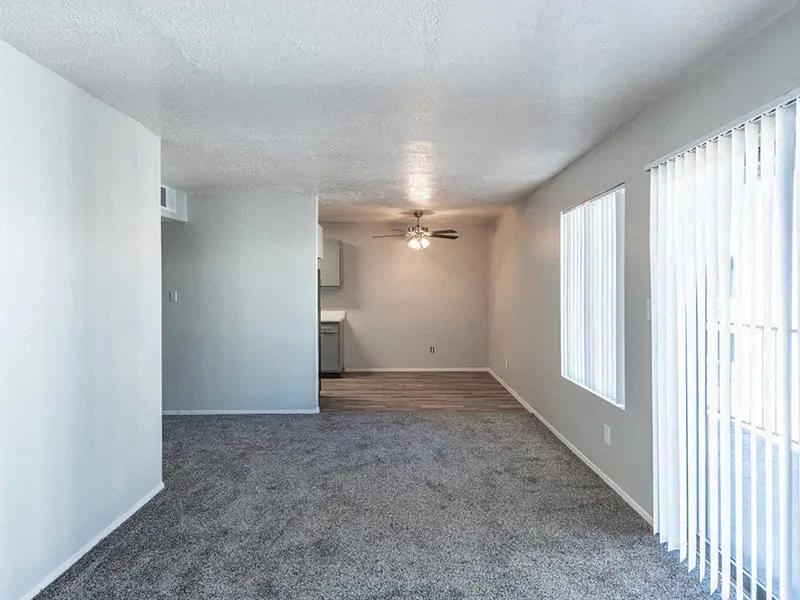 Room with Ceiling Fan 