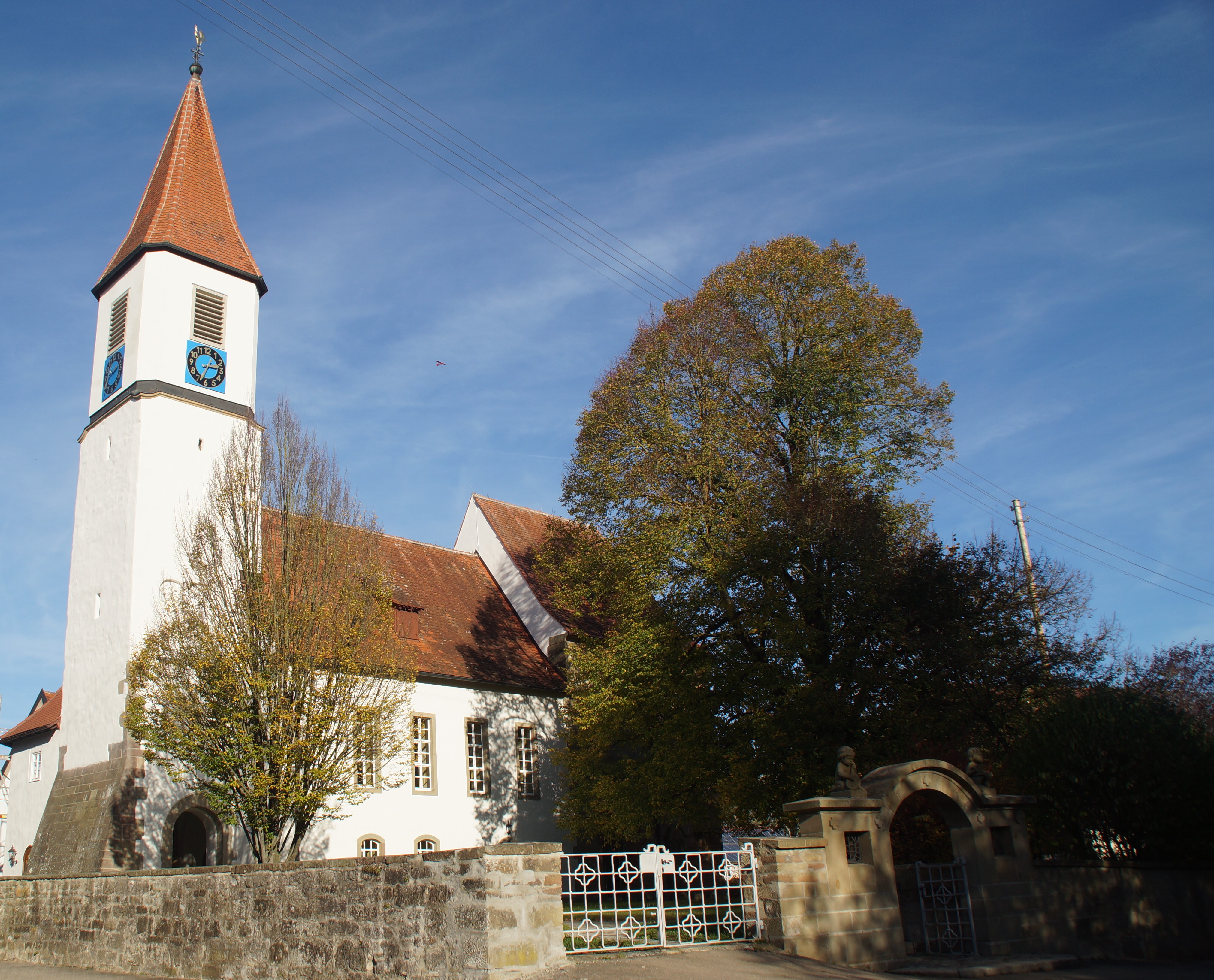 Marienkirche - Evangelische Kirchengemeinde Tüngental, Altenhausener Straße 2 in Tüngental