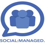 Social: Managed. Logo