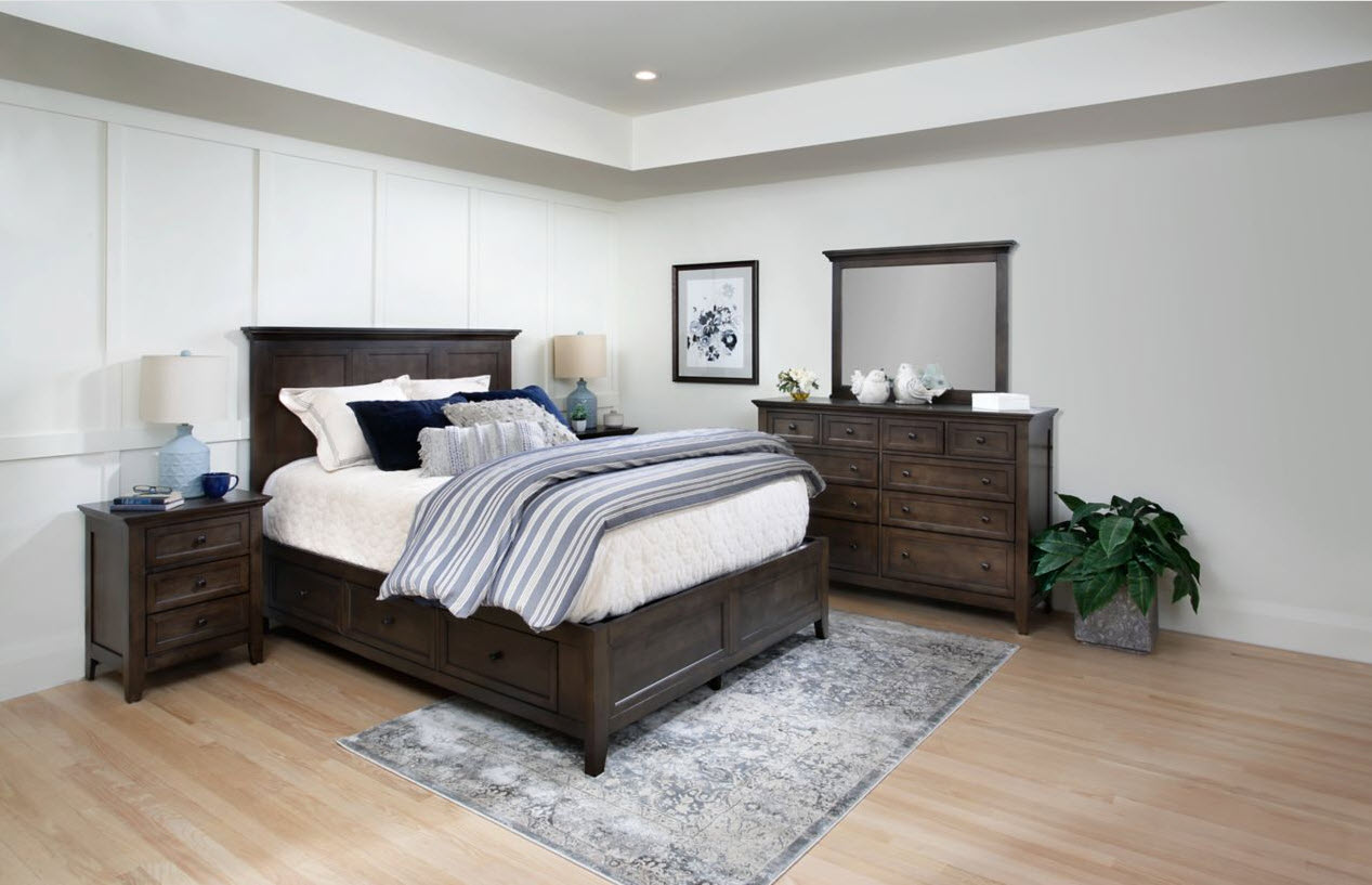 Bering Queen Storage Bed Furniture Row Wichita Falls (940)691-0235