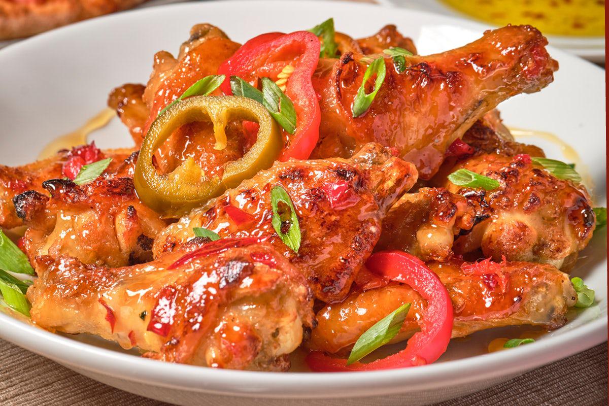 Image of Twice-Baked Brick Oven Honey Chili Chicken Wings 