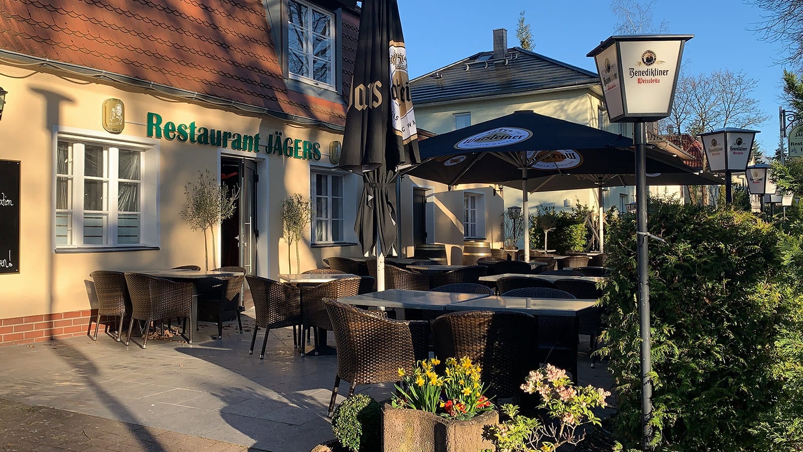 Jägers Restaurant, Meiereifeld 25 in Kleinmachnow