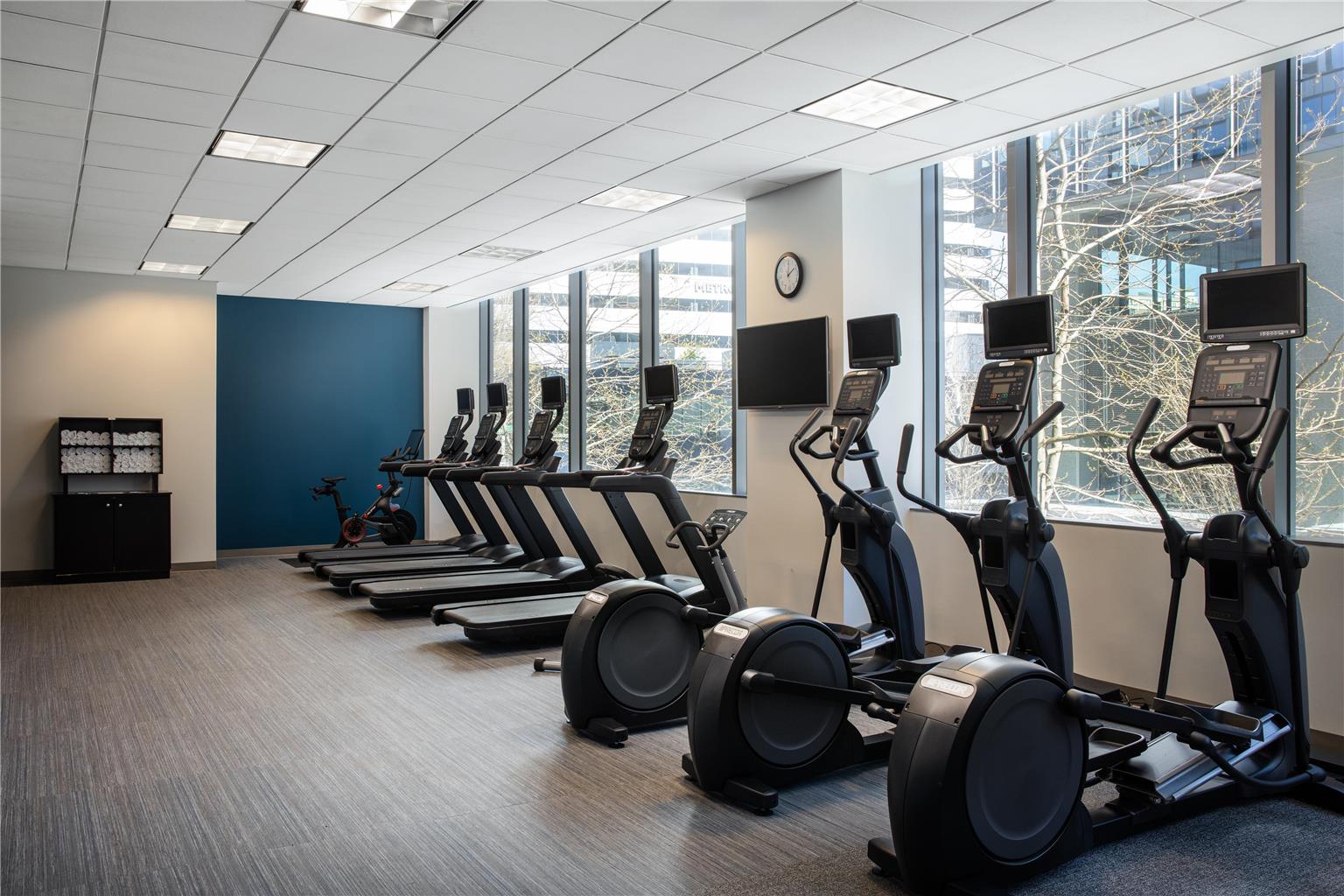 Health club fitness center gym