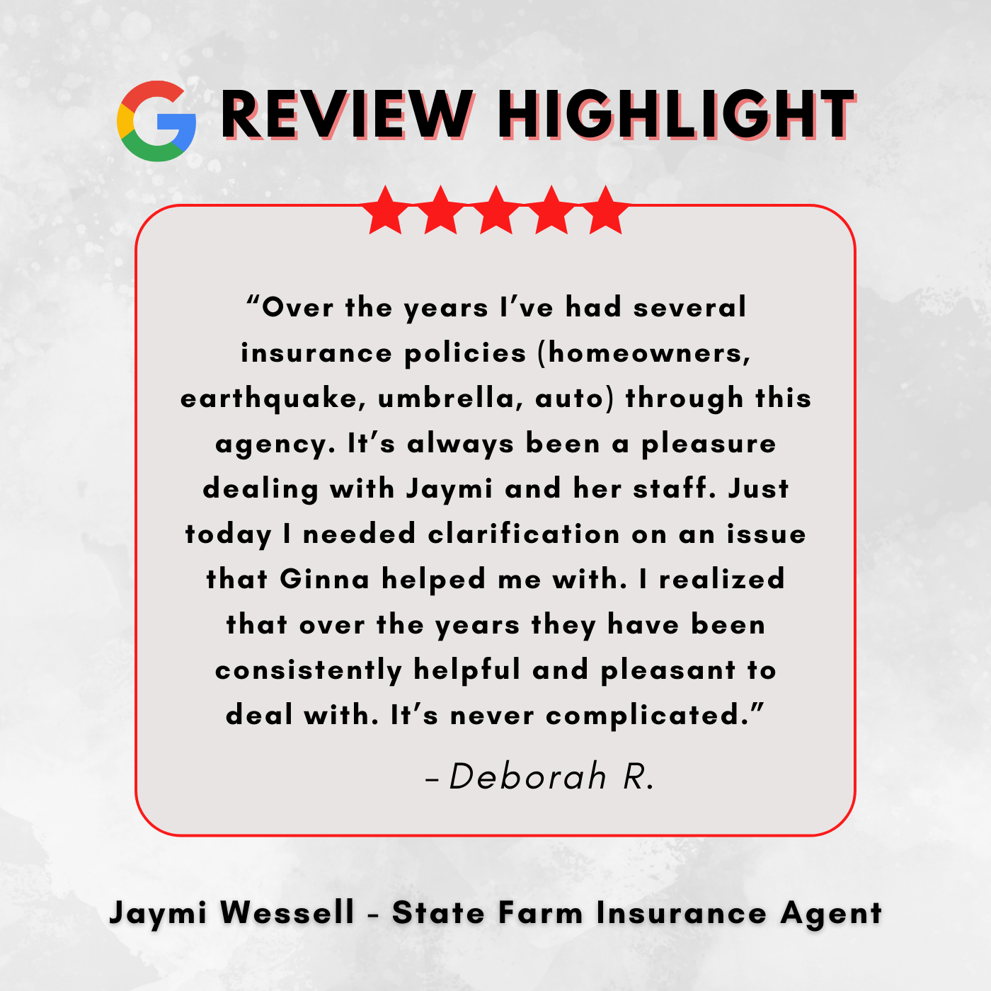 Thank you for the 5-star review!