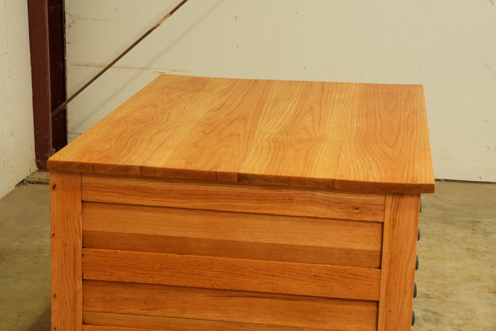 Map FIle Cabinet Refinished After - Angled View