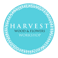 Harvest Wood And Flowers Logo