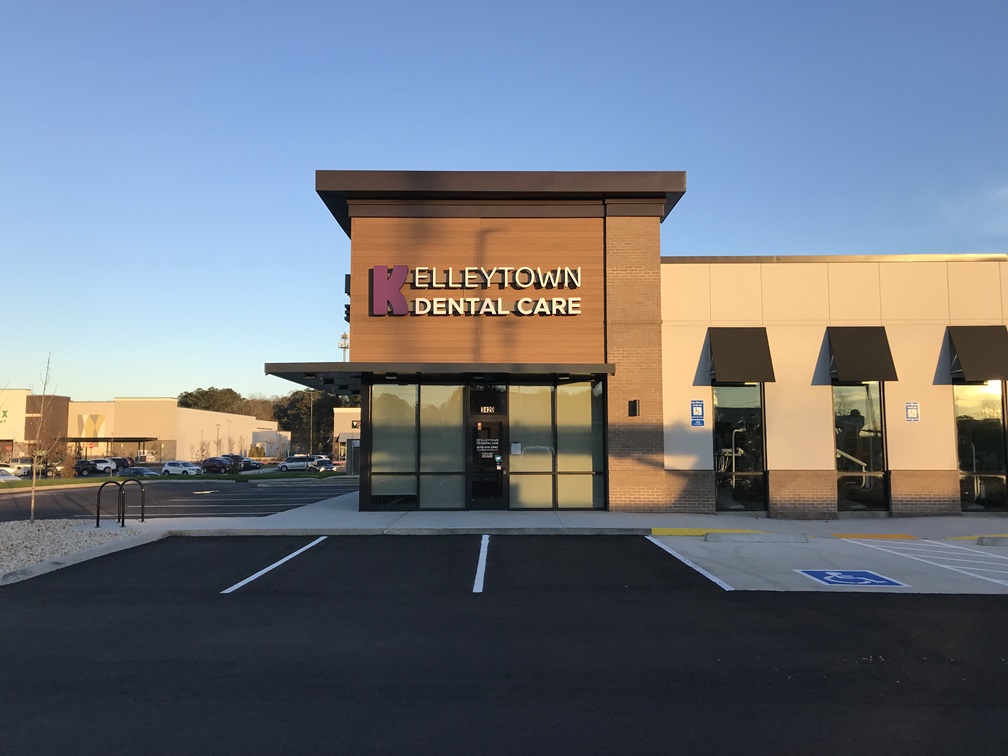Front of office, Kelleytown Dental Care. Dentist in McDonough, GA. 