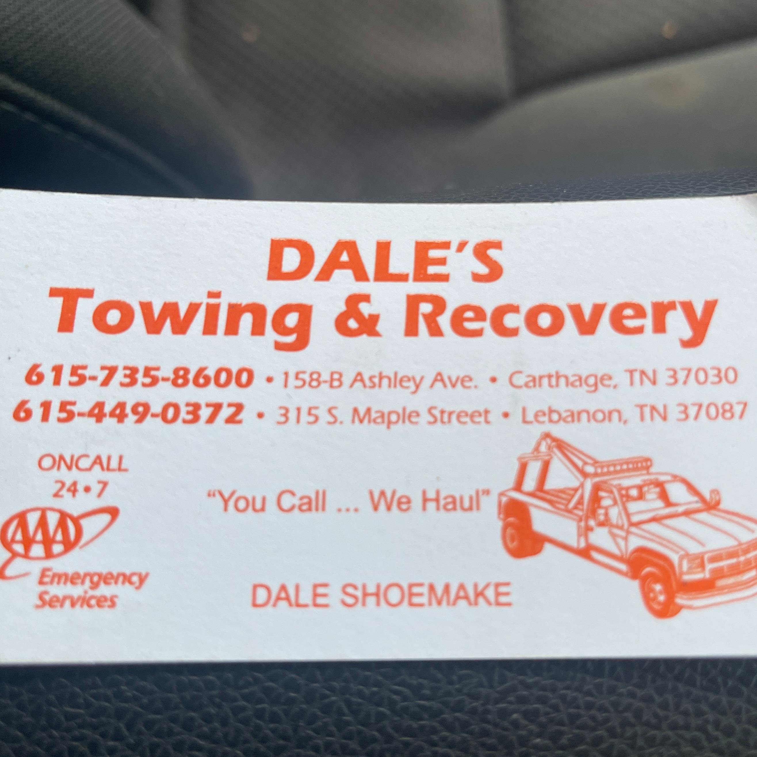 Dale's Towing and Recovery