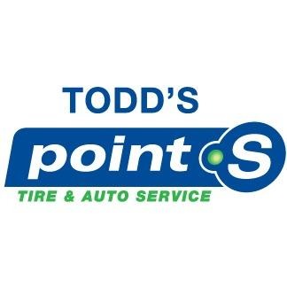 Todd's Point S Tire and Auto Service Logo