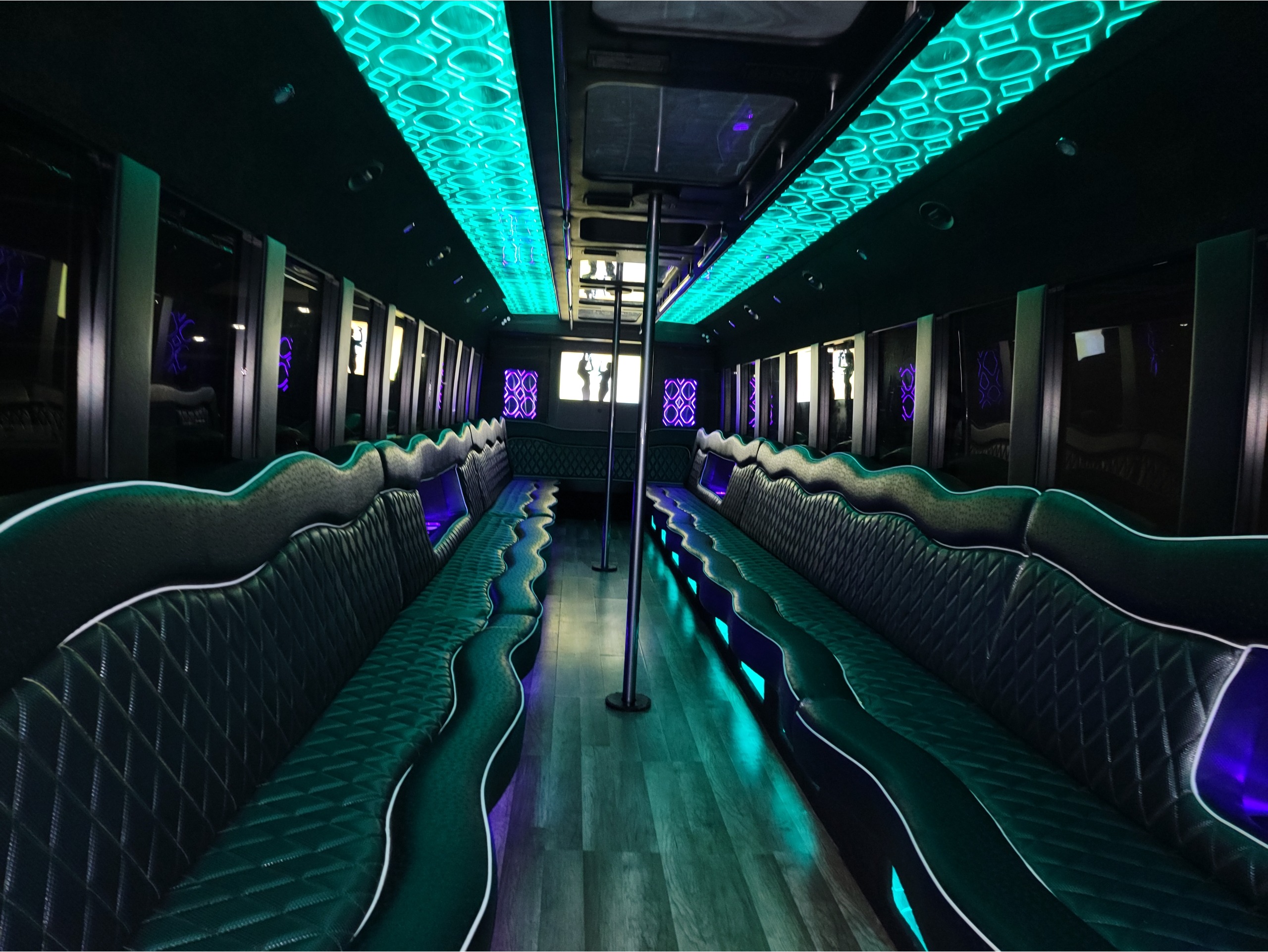 Las Vegas Party Bus 45 Passenger Bus.