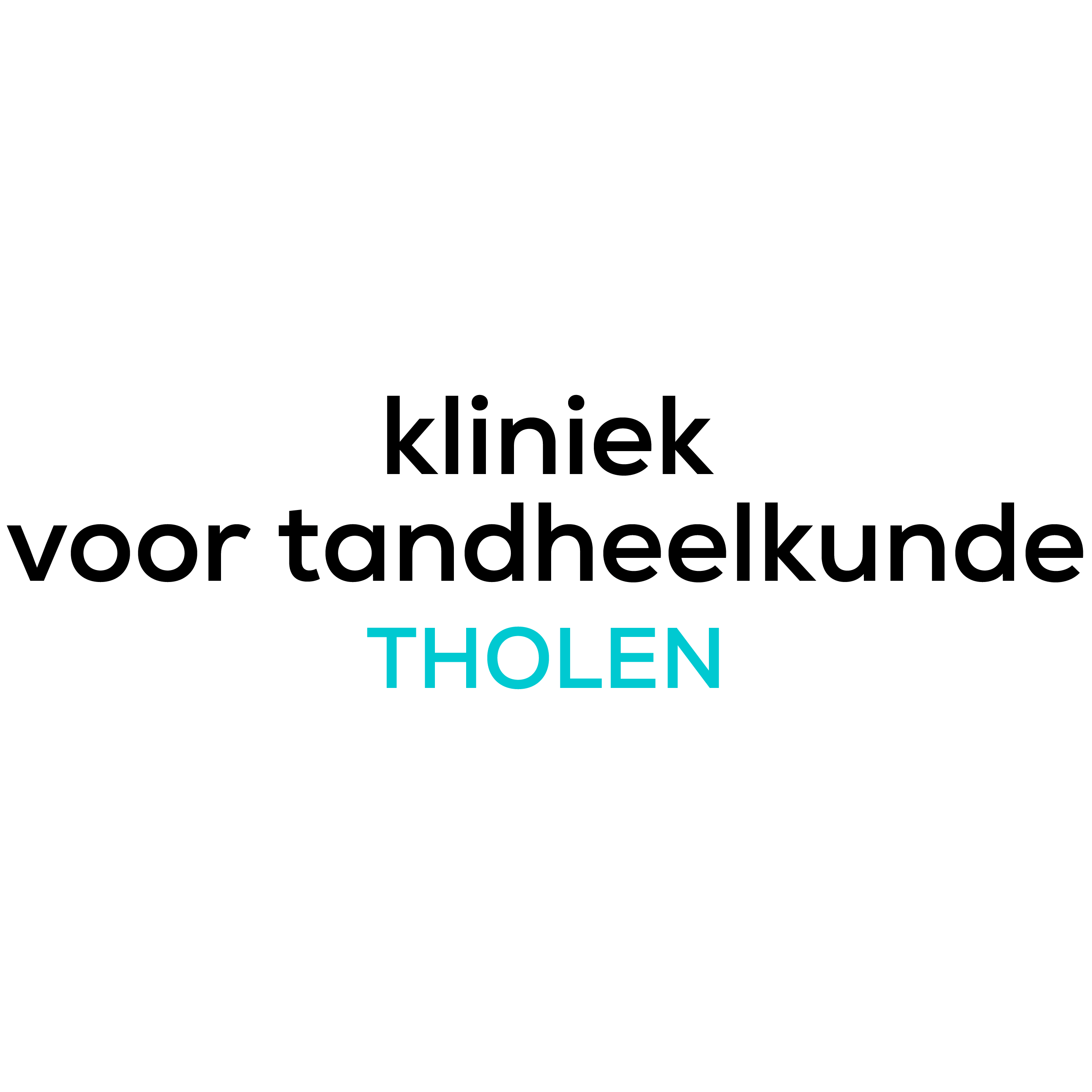 Kliniek voor tandheelkunde Tholen Logo