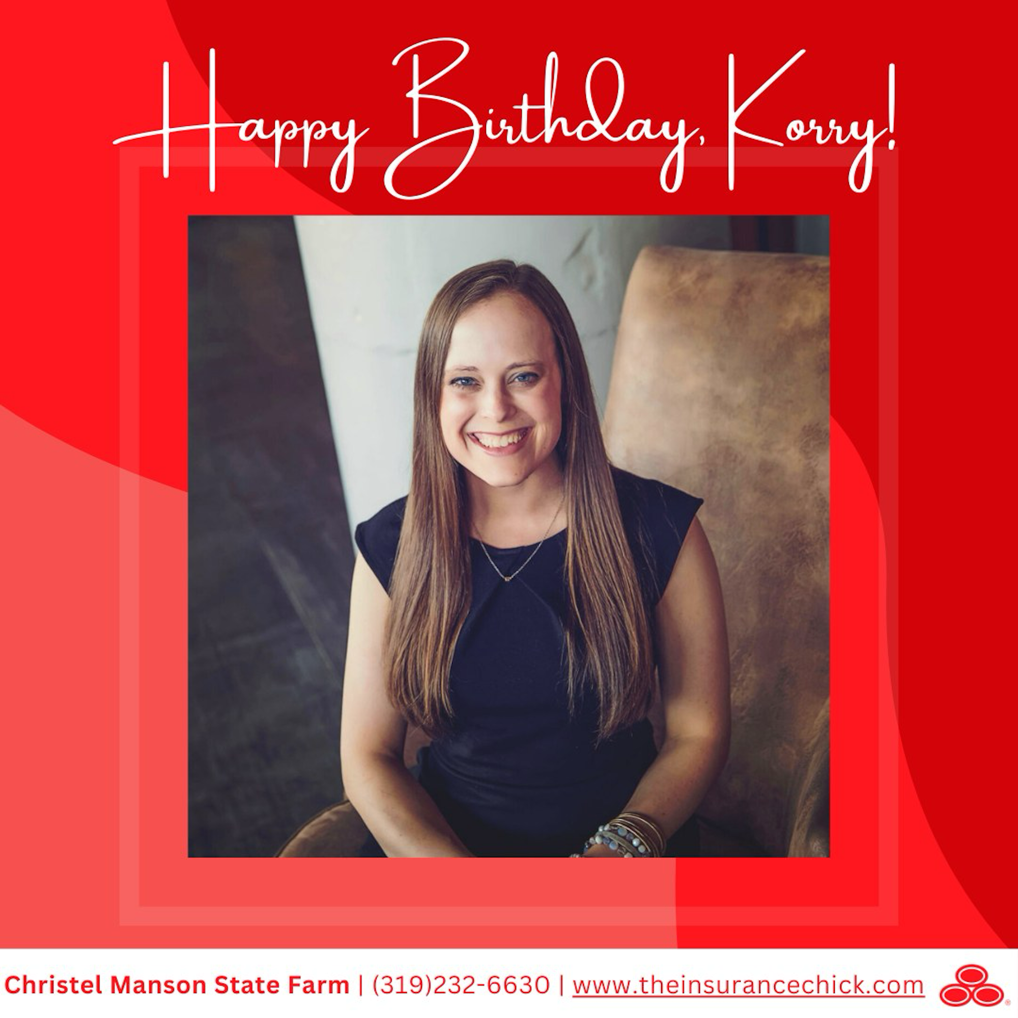 Happy birthday to the amazing, Korry! We hope you have a day as amazing as you are.