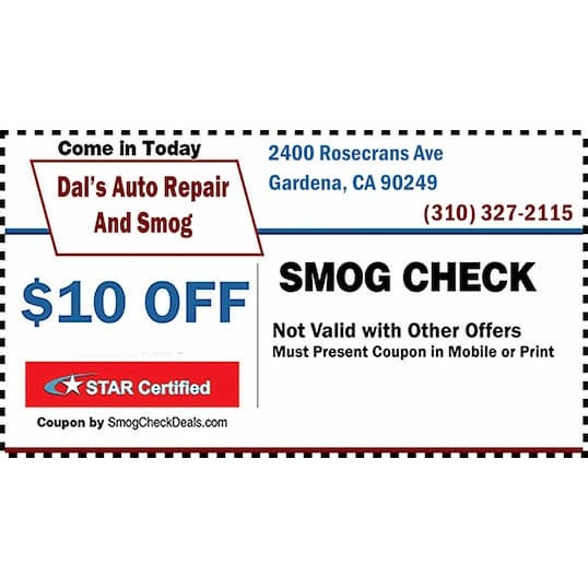 Dal'S Auto Repair And Smog Logo