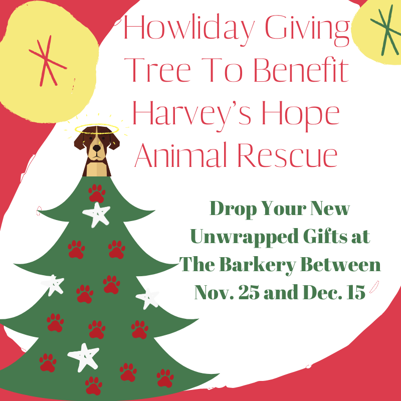 Image of Local Pet Event Howliday Giving Tree For Harvey’s Hope Animal Rescue Nearby