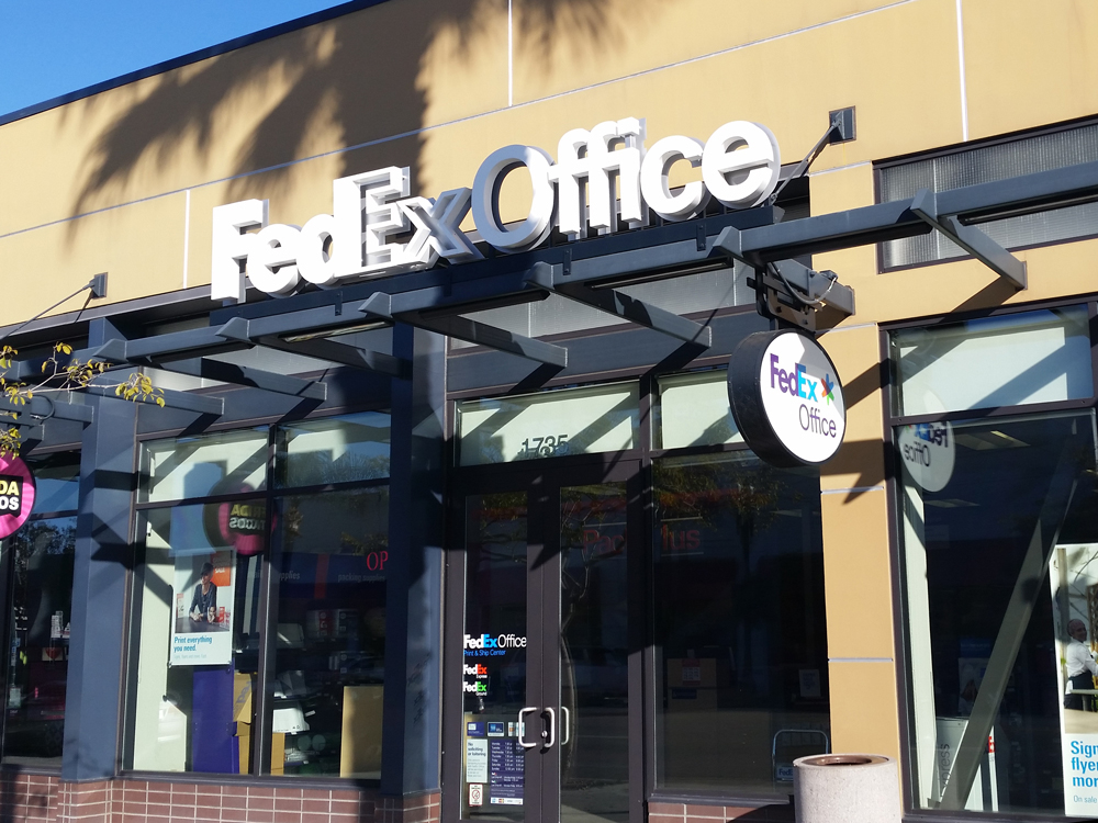 Exterior photo of FedEx Office location at 1735 E Colorado Blvd\t Print quickly and easily in the self-service area at the FedEx Office location 1735 E Colorado Blvd from email, USB, or the cloud\t FedEx Office Print & Go near 1735 E Colorado Blvd\t Shipping boxes and packing services available at FedEx Office 1735 E Colorado Blvd\t Get banners, signs, posters and prints at FedEx Office 1735 E Colorado Blvd\t Full service printing and packing at FedEx Office 1735 E Colorado Blvd\t Drop off FedEx packages near 1735 E Colorado Blvd\t FedEx shipping near 1735 E Colorado Blvd