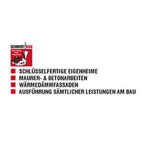 Logo SCHMIDT-BAU - Bauunternehmer Massivhaus