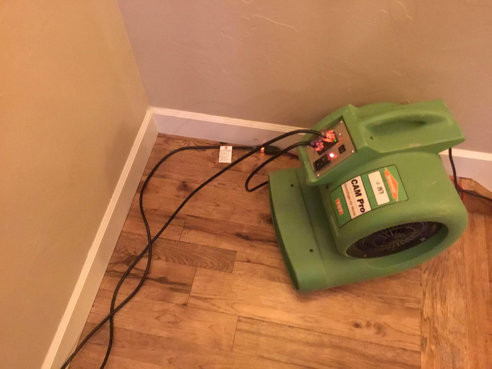 Hardwood floors can be ruined by water damage. That is why it is so important to have our SERVPRO of Northern Colorado Springs/Tri-Lakes professionals onsite as quickly as possible and why we are available 24/7/365.