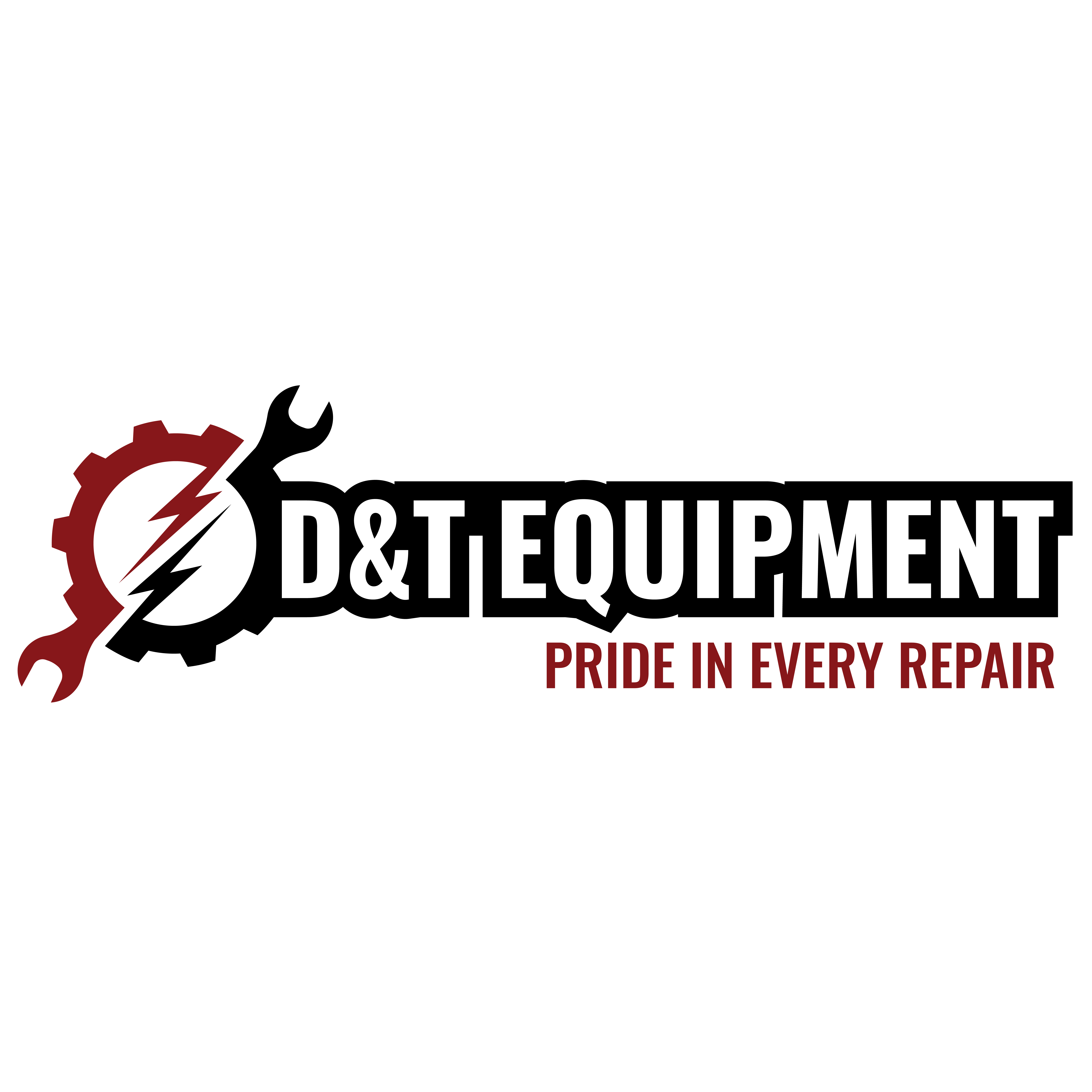 D &amp; T Equipment Logo