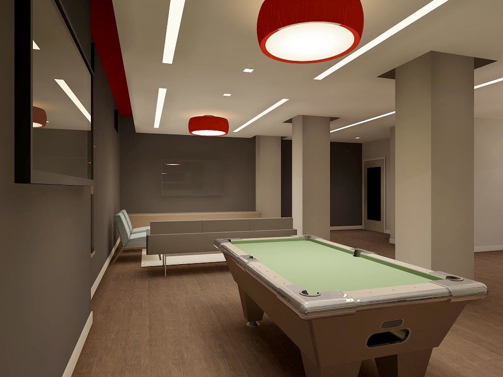 Embassy Tower Apartments Game Room