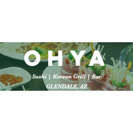 Ohya Sushi, Korean Kitchen & Bar Logo