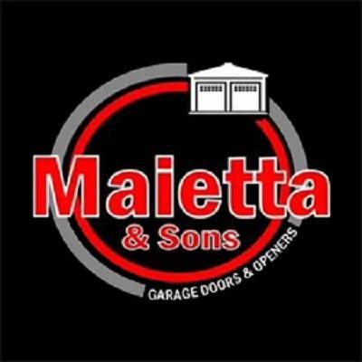 Maietta & Sons Garage Door Logo
