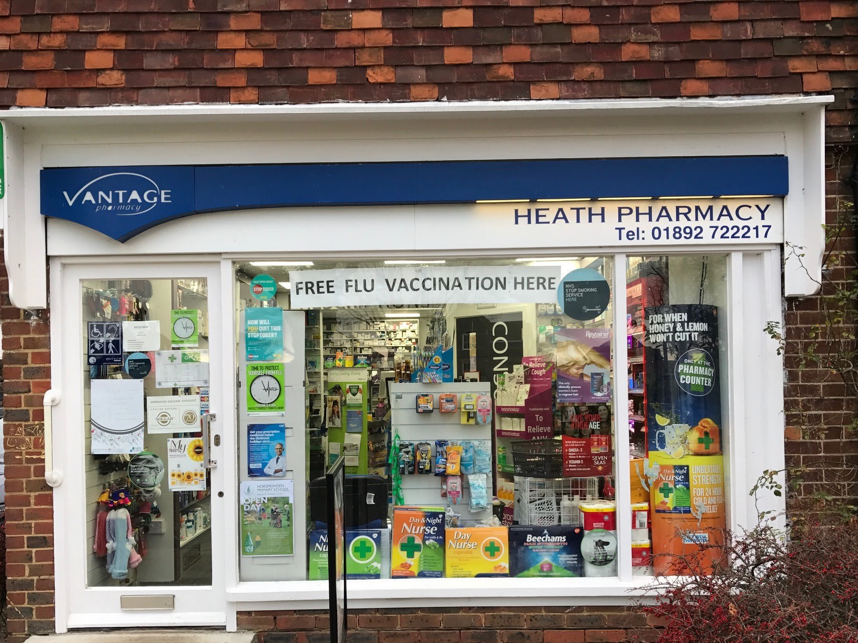 Heath Pharmacy Tonbridge 01892 722217