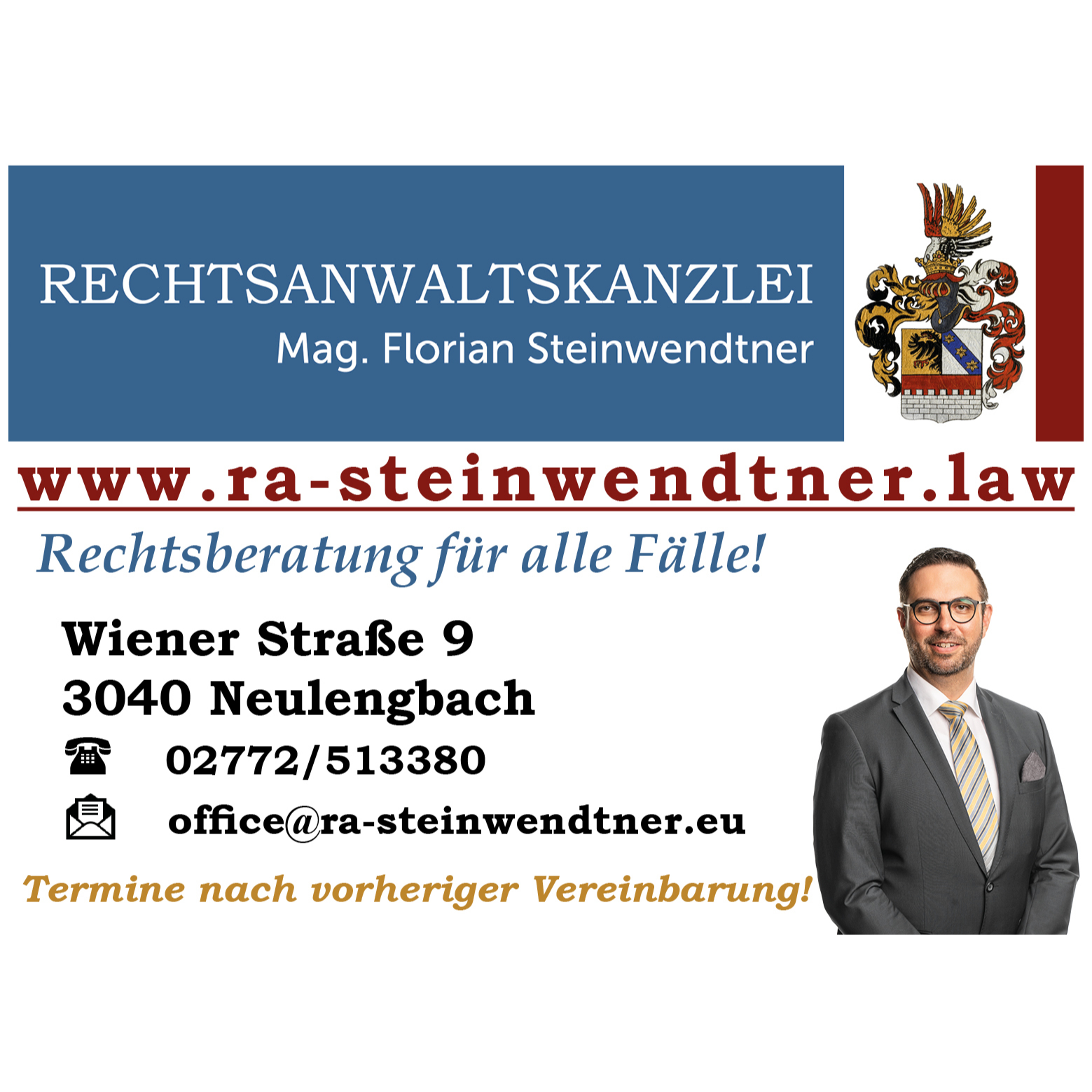 Logo von Rechtsanwaltskanzlei - Mag. Florian Steinwendtner