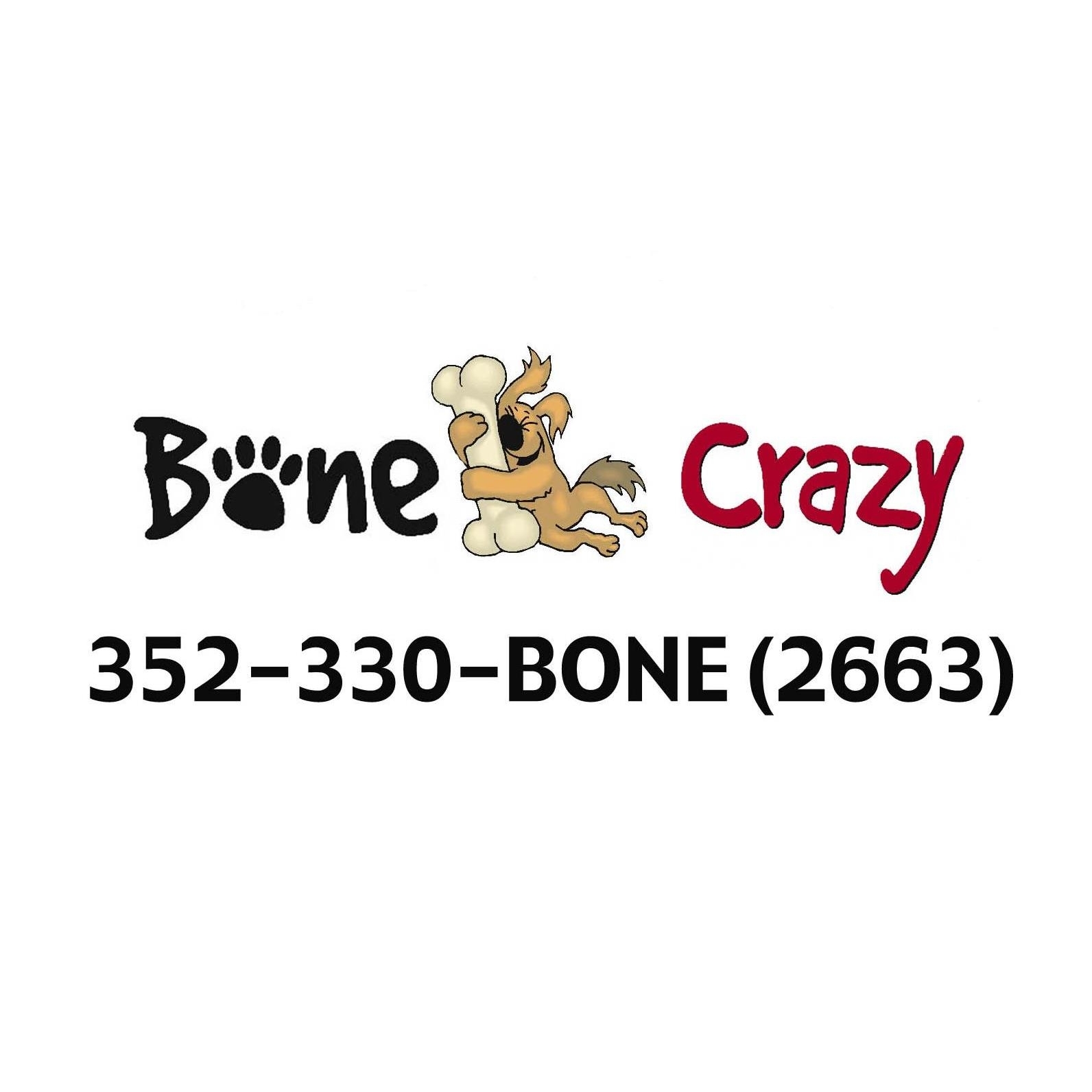 Bone Crazy Grooming Logo