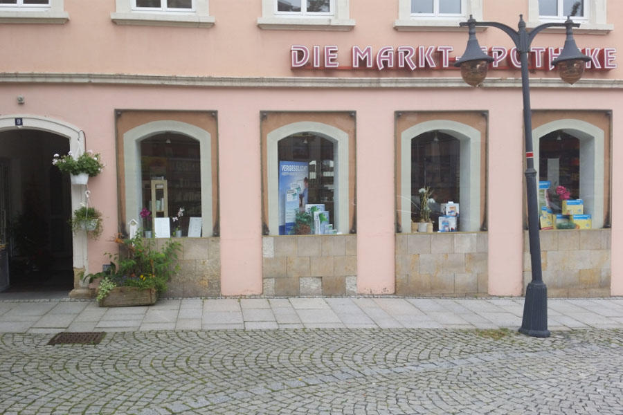Die Markt-Apotheke, Markt 9 in Bad Gottleuba-Berggießhübel