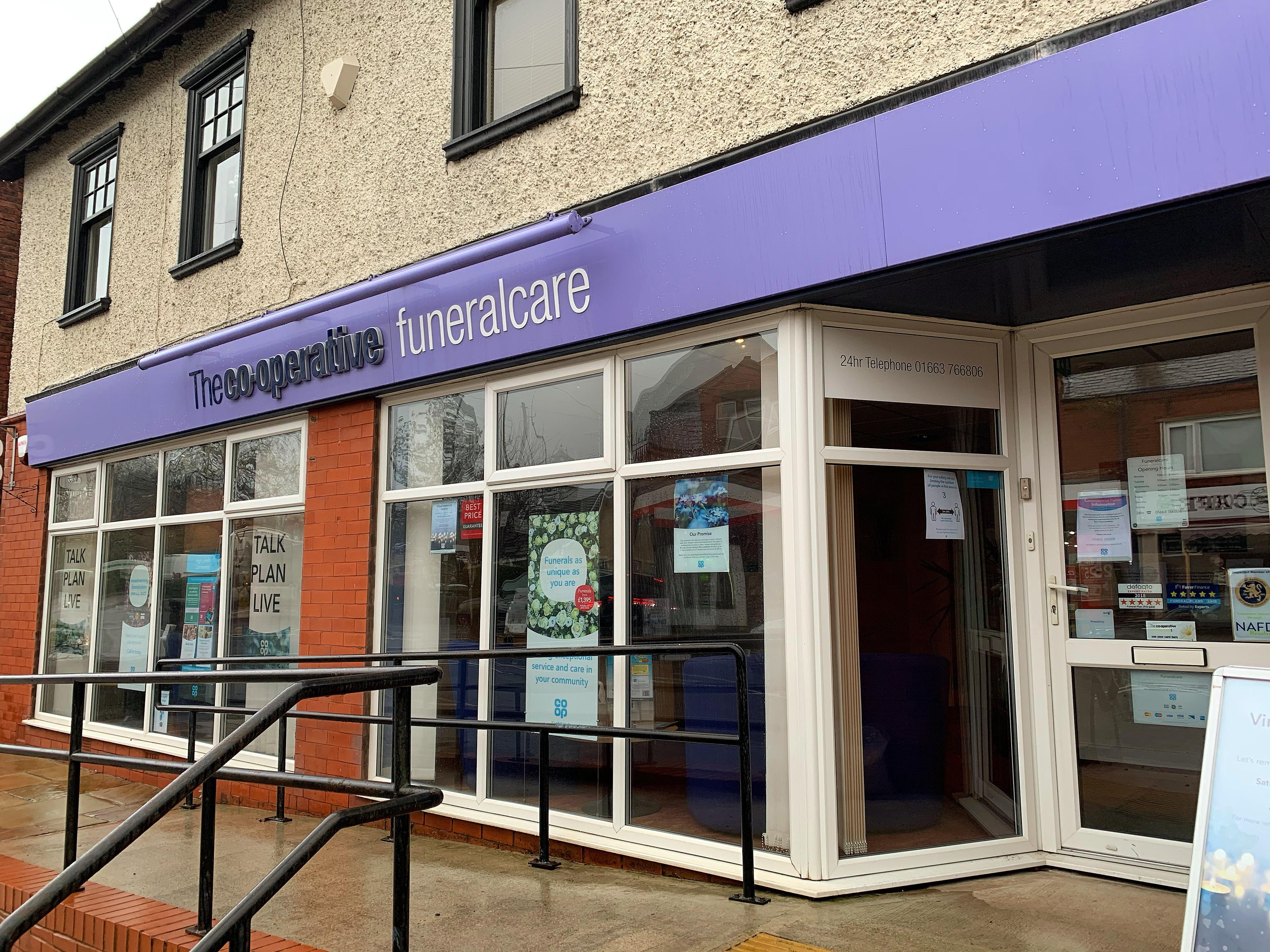 Images Co-op Funeralcare, High Lane