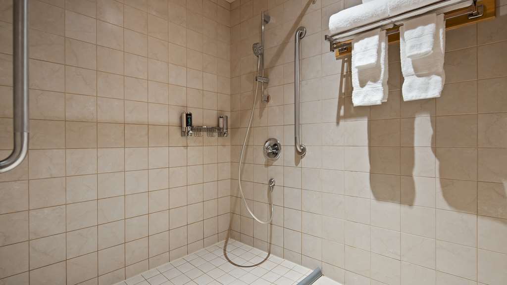 Guest Bathroom Best Western Plus Lamplighter Inn & Conference Centre London (519)681-7151