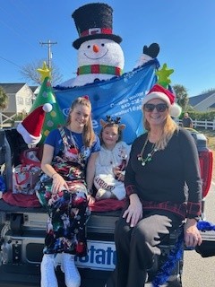 2025 Surfside Beach Christmas Parade, Allstate Agency Parade Float