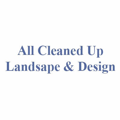 All Cleaned Up Landscape &amp; Design Logo