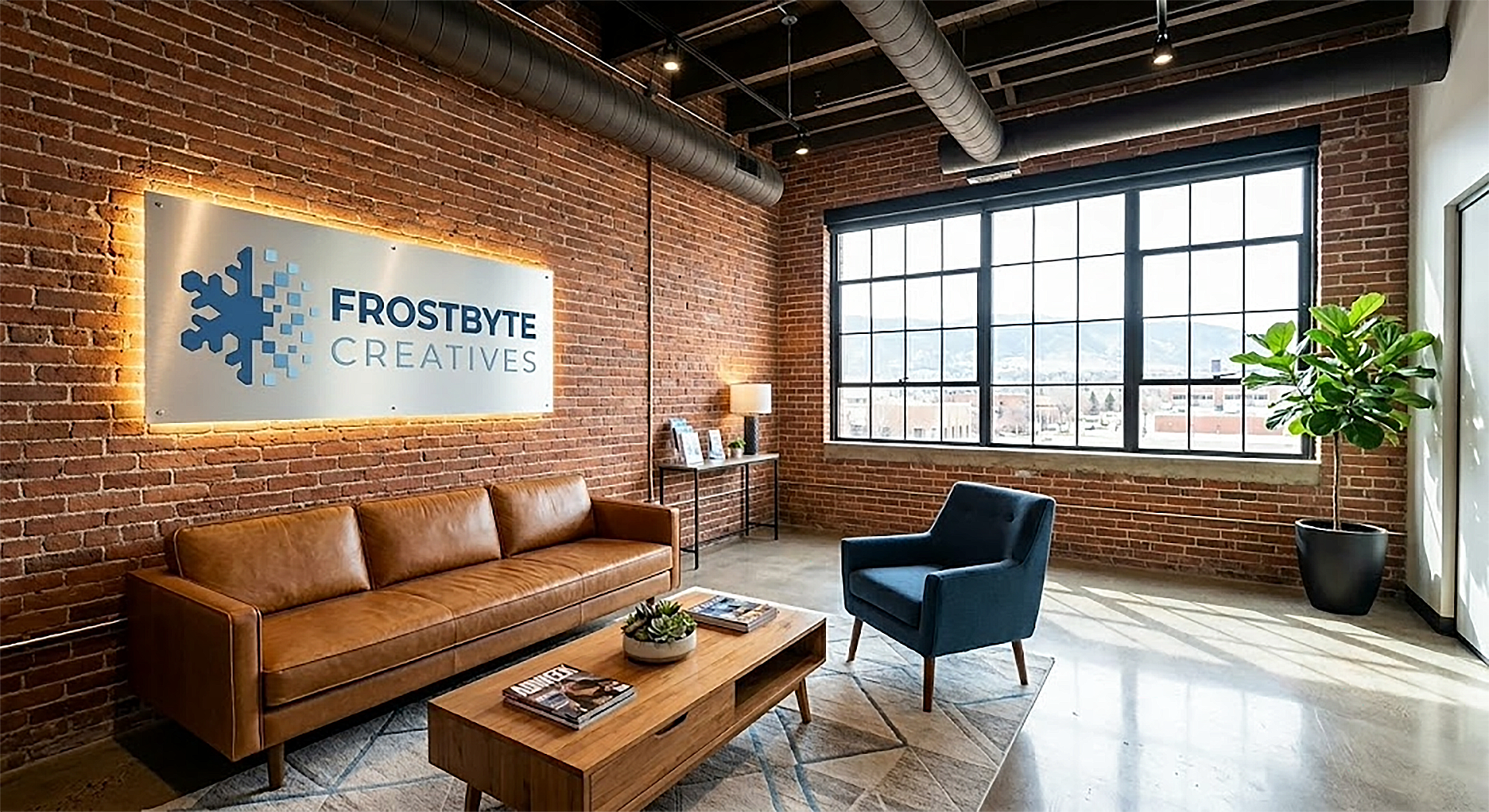 Frostbyte Creatives Client Waiting Room in Colorado Springs, CO