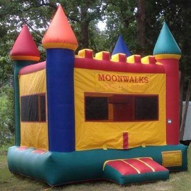 The castle bounce house.