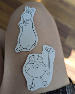 Branded Bear Tattoo Image