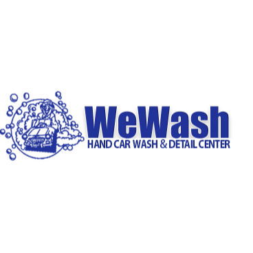 We Wash Hand Car Wash and Detail Center Logo