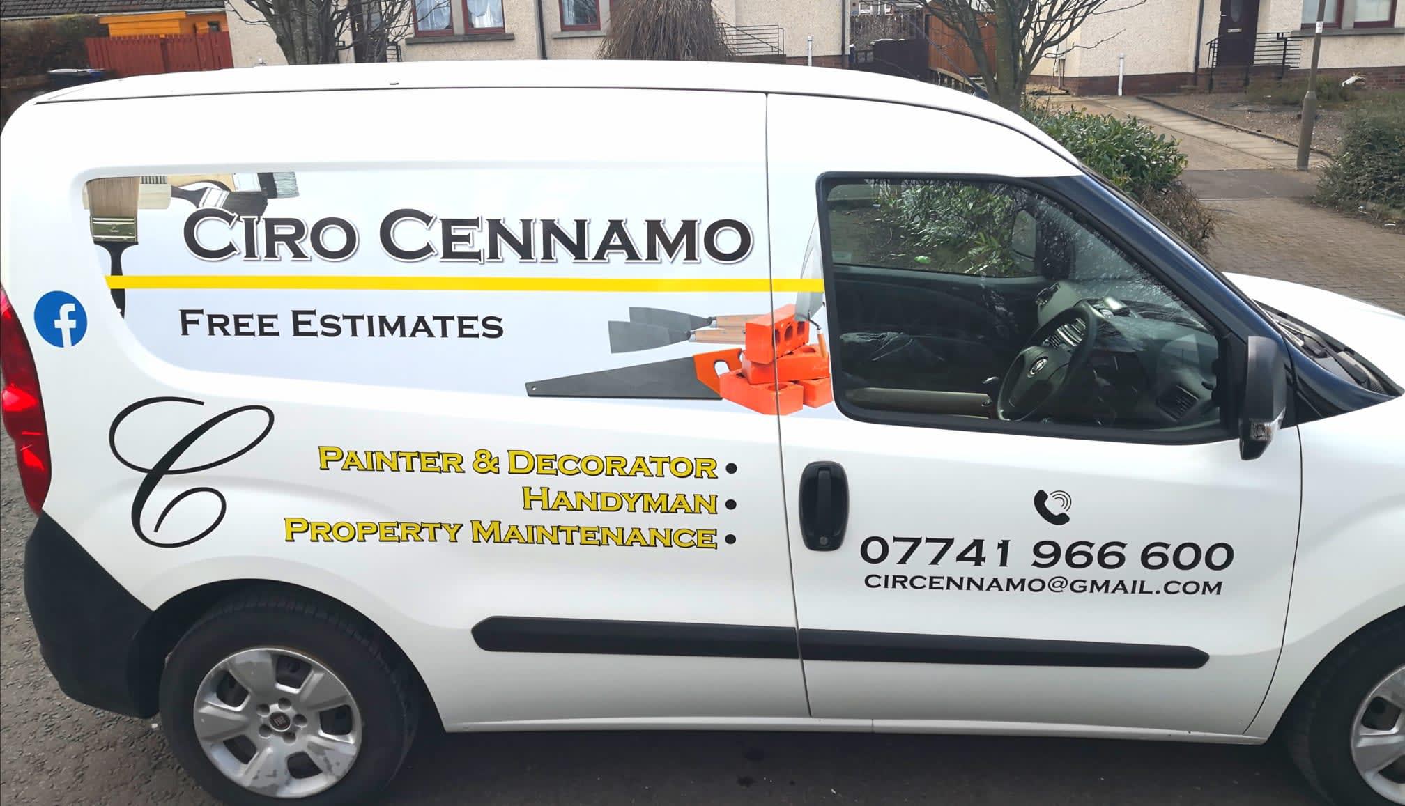 Ciro Cennamo Painter & Decorator/Property Maintenance Prestonpans 07741 966600
