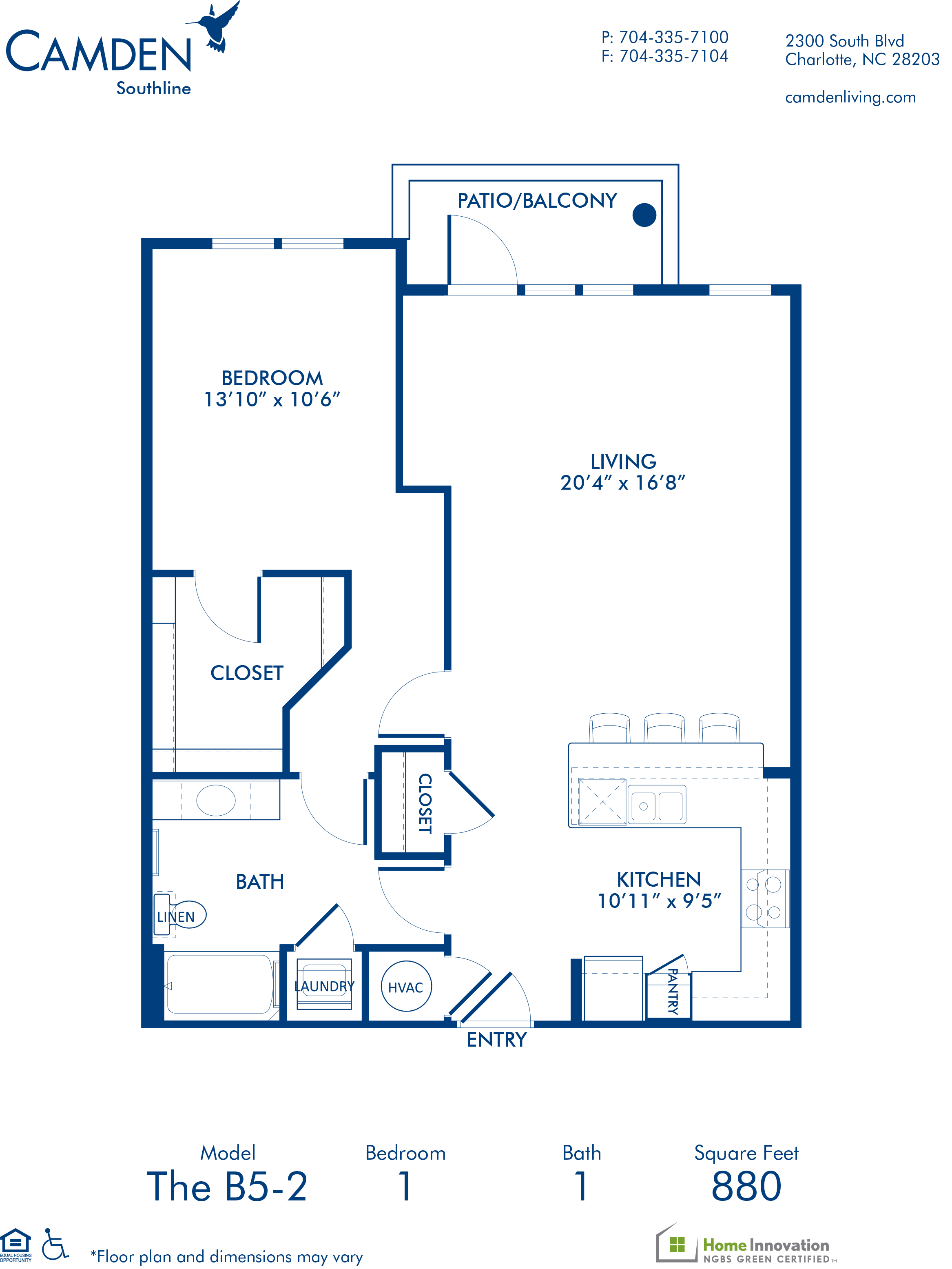 Camden Southline Apartments Photo