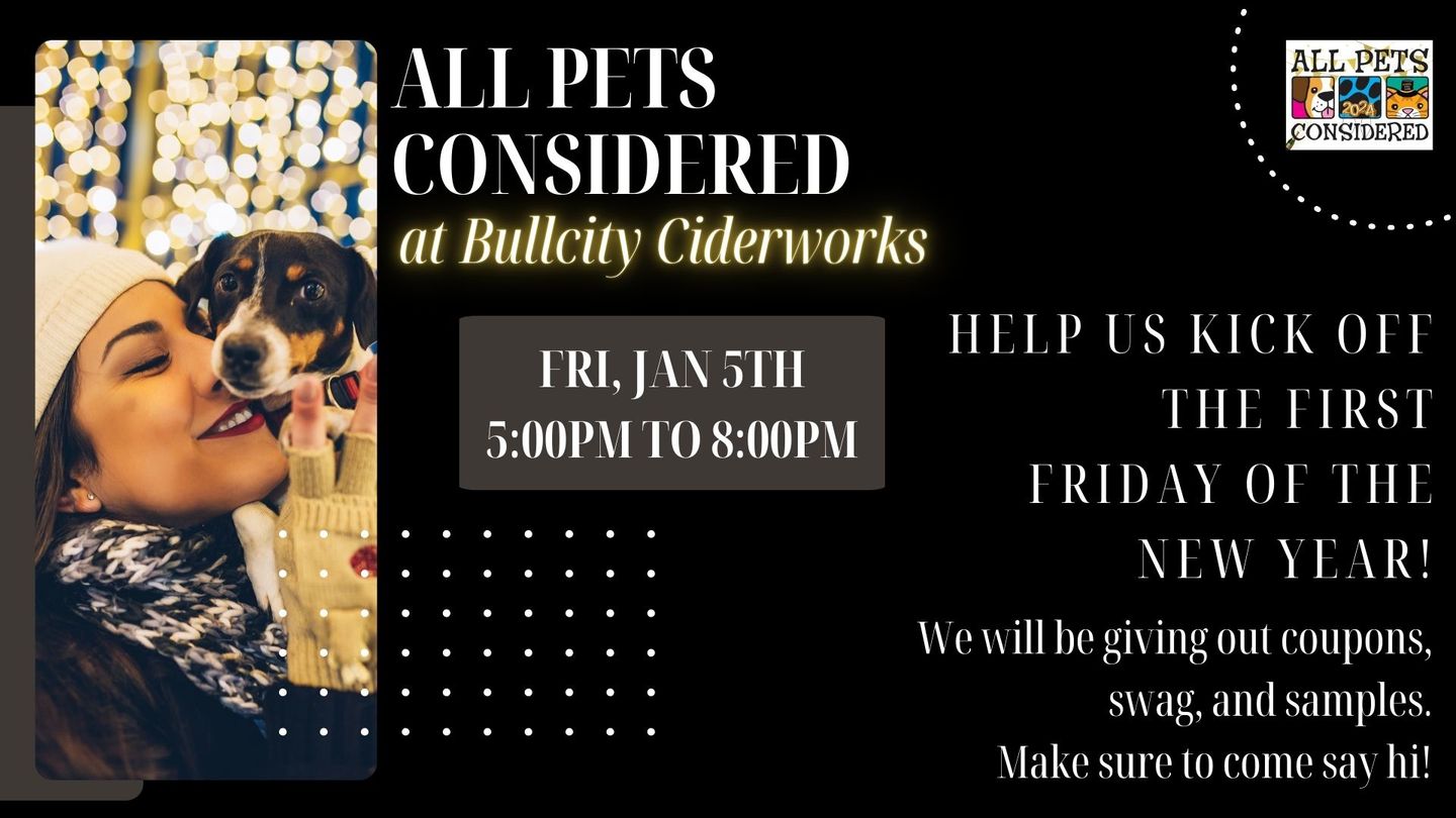 Image of Local Pet Event All Pets Considered at Bull City Ciderworks Nearby