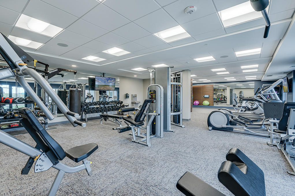 Fully-Equipped Fitness Center