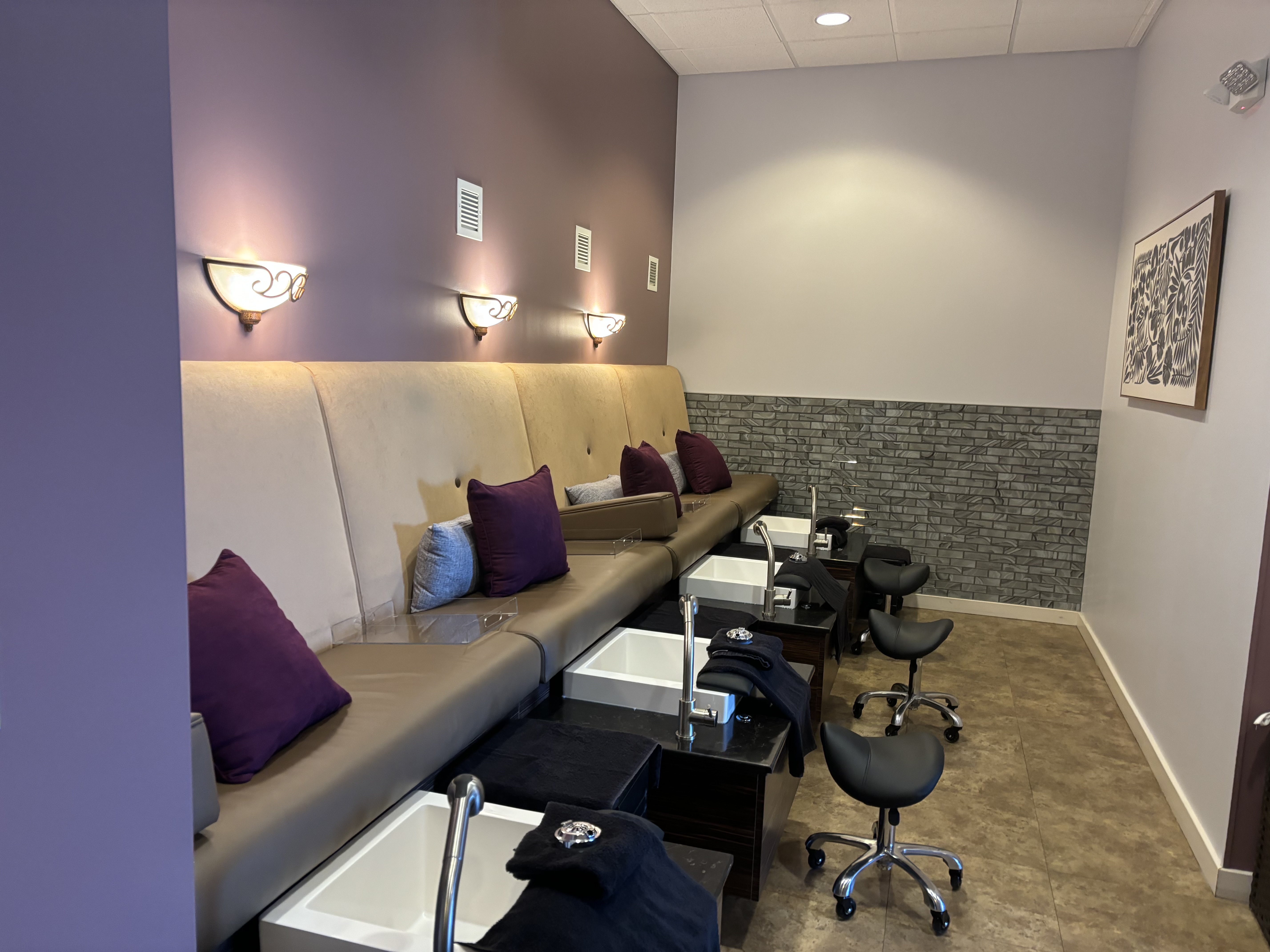 Pedicure Area