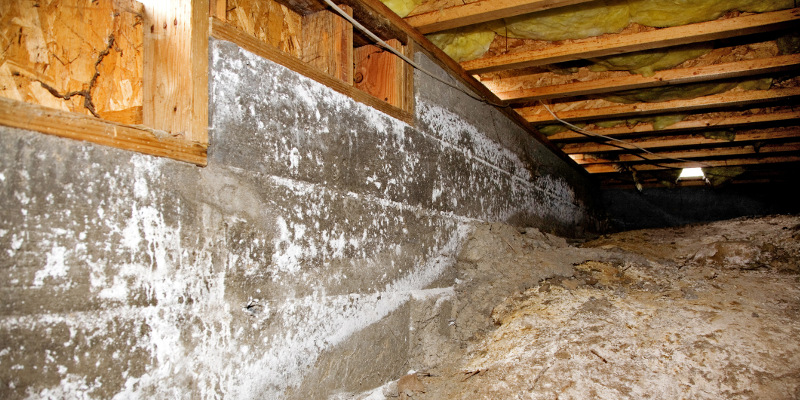 Proactively take care of moisture problems with crawlspace encapsulation.