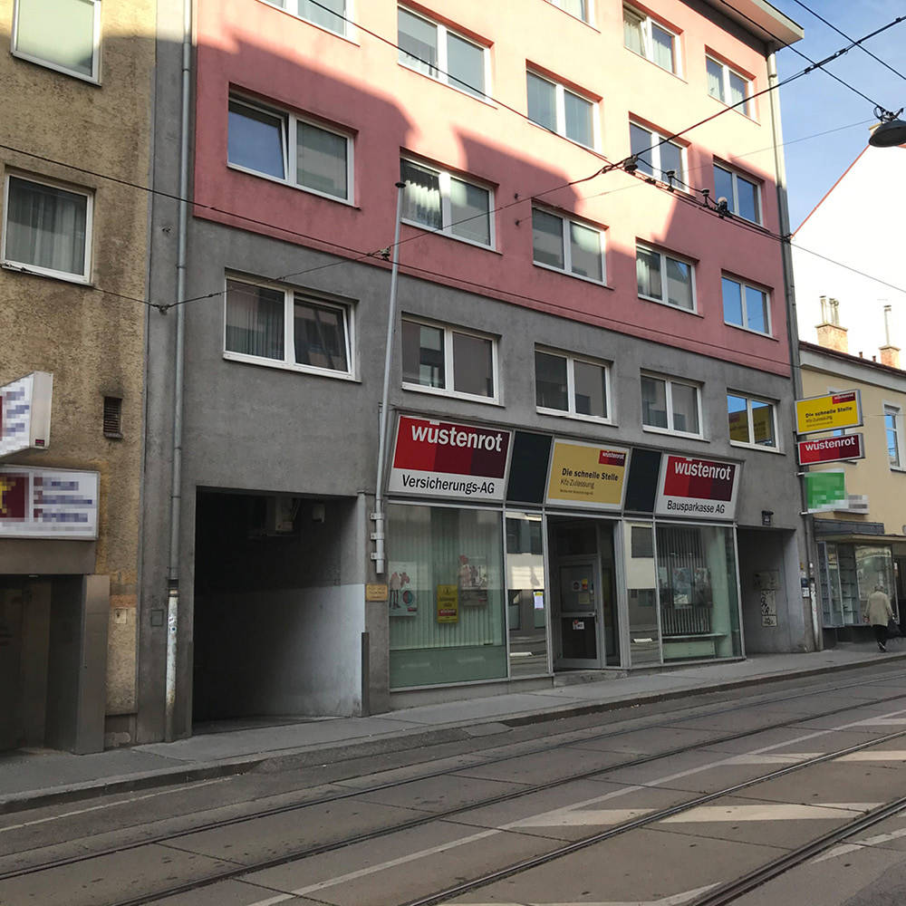 Wüstenrot Filiale mit Zulassungsservice Penzing, Reinlgasse 35 in Wien