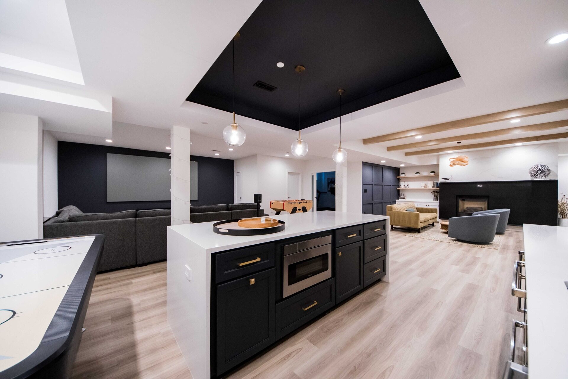 High-end basement finishing and remodeling services in Maryland, Northern Virginia (NOVA) and Washington DC. Where top-notch quality meets endless possibilities.