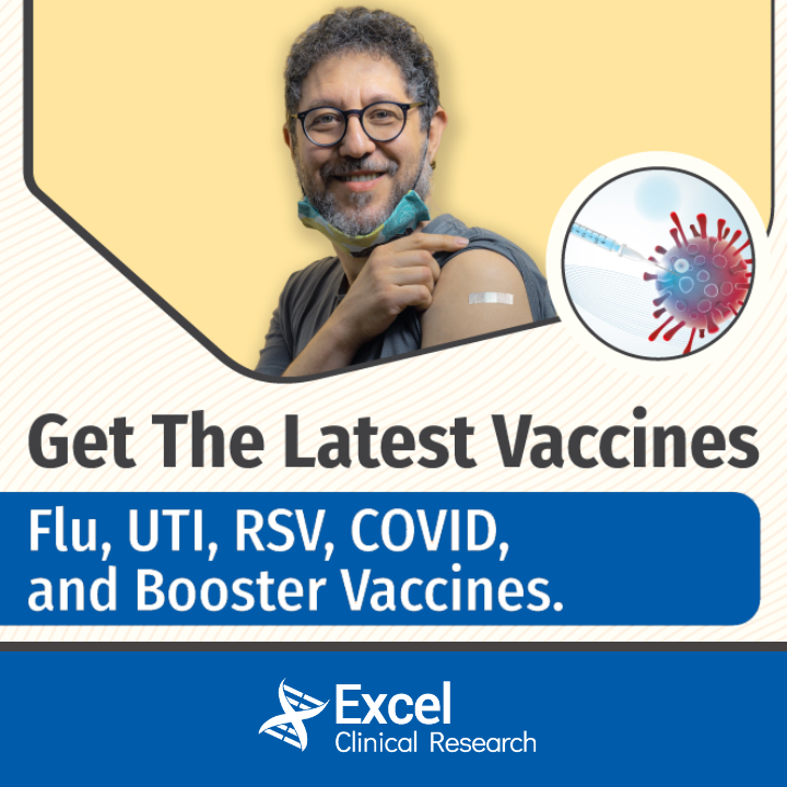 Get the latest vaccines for Flu, UTI, RSV, COVID, and Boosters at our Las Vegas site. Receive reimbursement for time and travel and get exclusive access to the latest vaccines. Space is Limited.
#COVID19 #Flu #UTI #RSV #LasVegas
