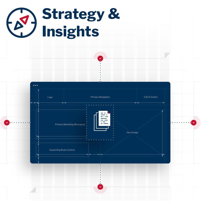 We provide industry-leading guidance and support to transform your brand's digital presence. Through extensive research and analysis, our team of strategists creates a digital roadmap customized for your digital future.
