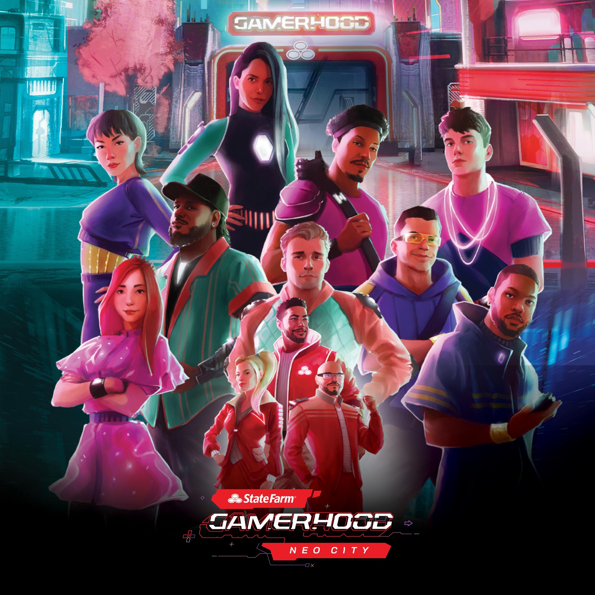 Tune in every Friday in August from 6-8 pm ET for the 2024 edition of the State Farm Gamerhood. Watch as your favorite gamers and streamers compete in Neo City with our very own Jake from State Farm.
The winners will get $100,000 to donate to the charity they're playing for. Season 3 starts Friday, August 2, and will be a thriller, so be sure to tune in!