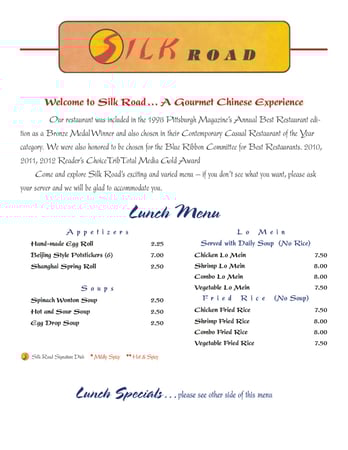 Images Silk Road Gourmet Chinese Restaurant